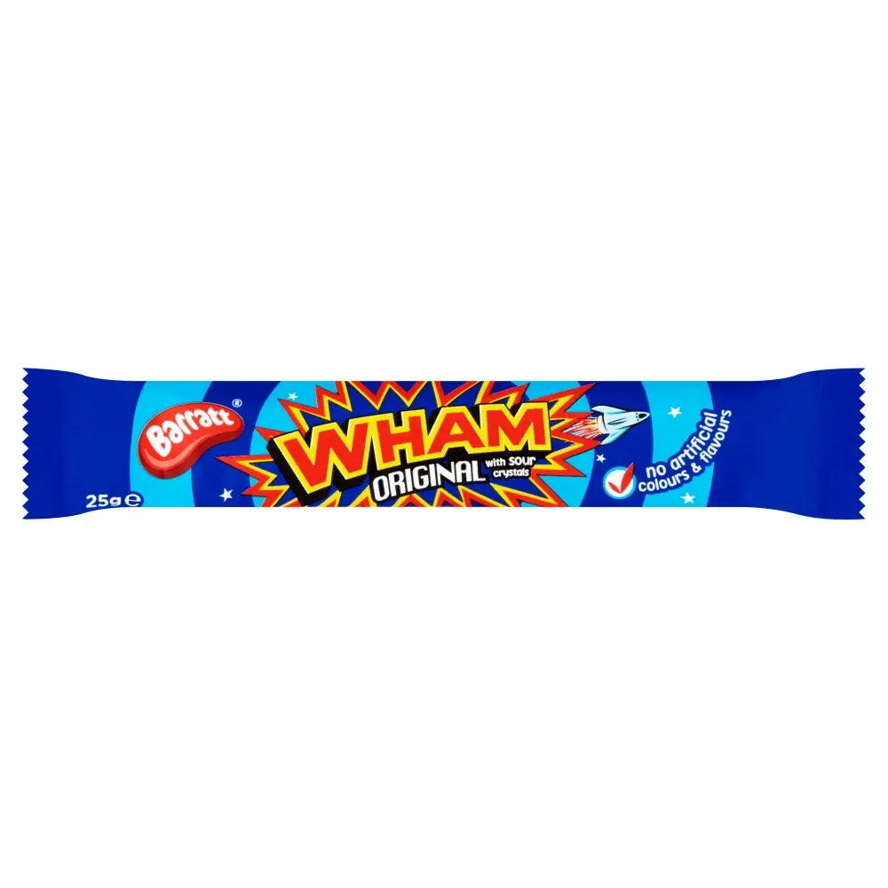 50 x Wham Original Barra Masticable Estándar 25 g