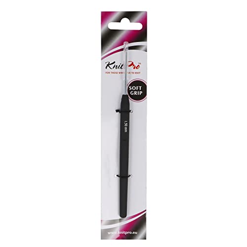 KnitPro Crochet Hook softgrip Steel