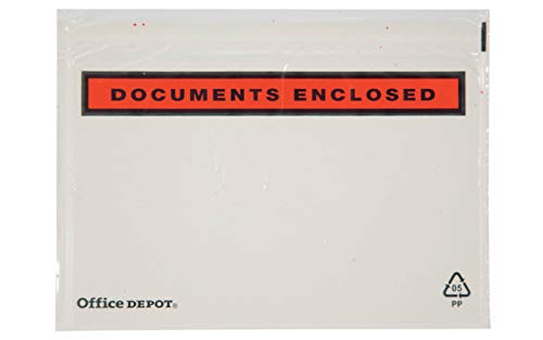Document Enclosed Envelopes C6 162 x 115mm Printed 1000 Per Box