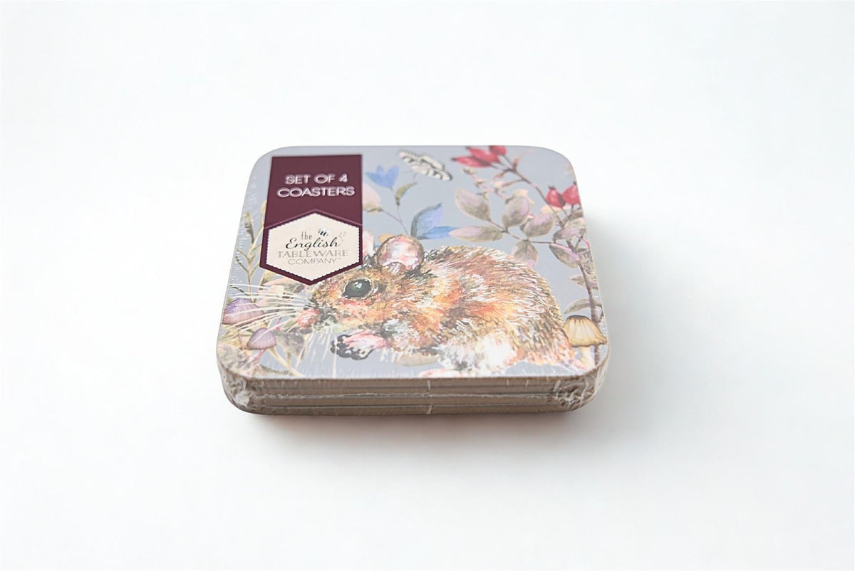 Woodland Glade Coasters set of 4