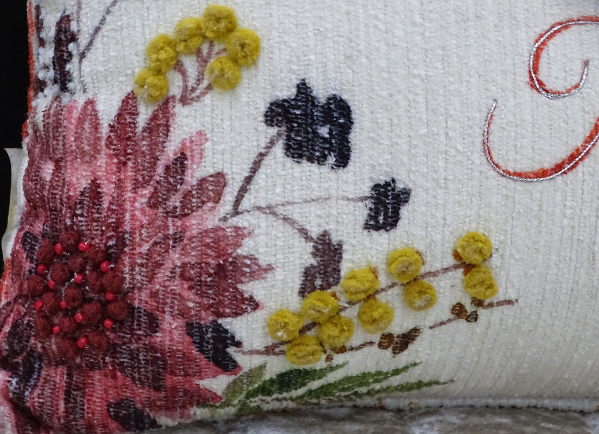 Thanksgiving Throw Pillow with text 14"X24"