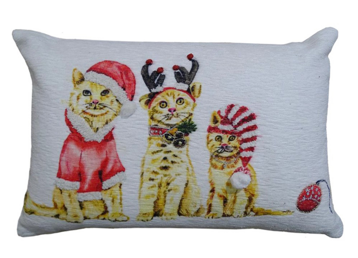 Christmas Throw Pillow for couch 14"x 20"