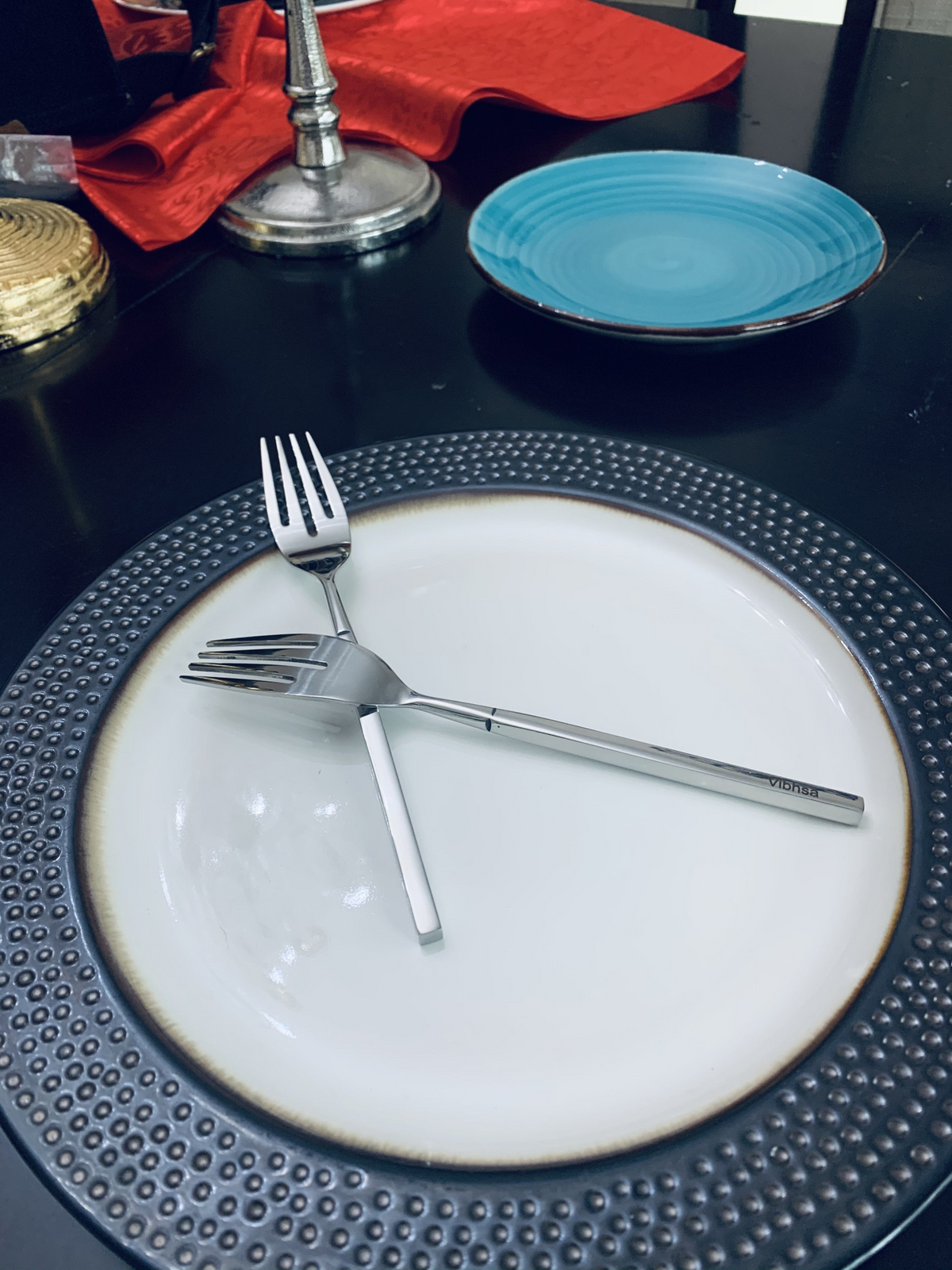 Vibhsa Stainless Steel Dinner Fork Set of 6