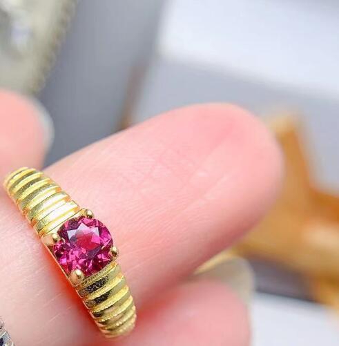 Vintage Natural Magnesium Aluminum Ring Valentine's Day Gift