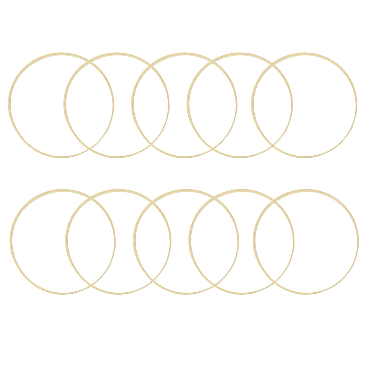 Bamboo Craft Rings - Set of 10 | Pukkr
