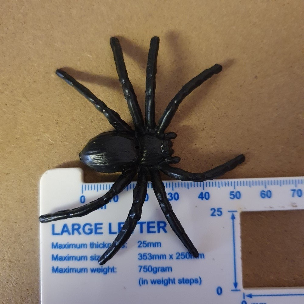 Fake Rubber Spider - Black