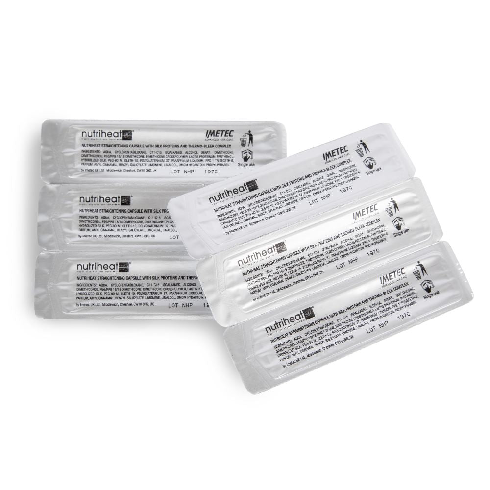 Imetec Nutri Heat Straightener Replacement Capsules - Pack of 6