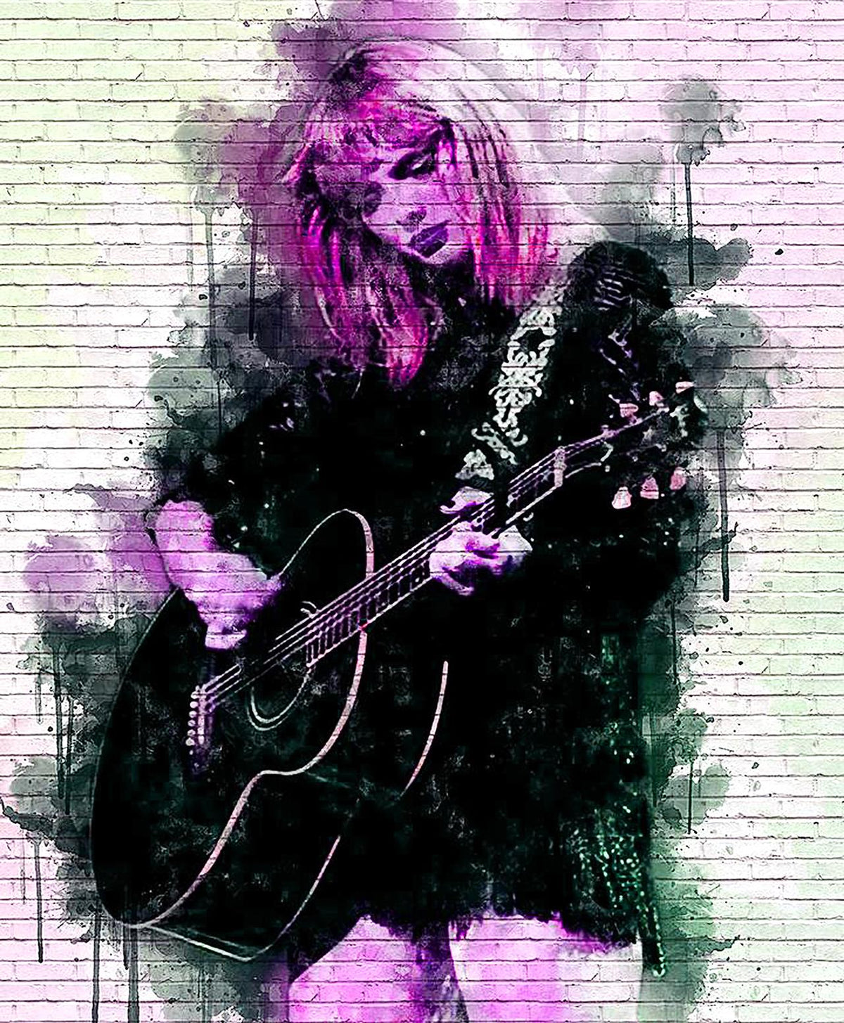 Taylor Swift 45cm x 37.5cm Small Metal Sign