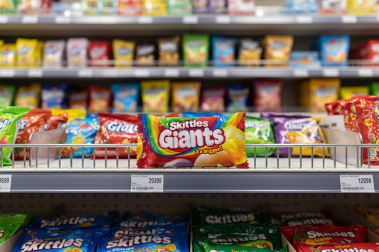 Skittles Giants Fruchtgummis 45g | Großpackung mit 36 Stück