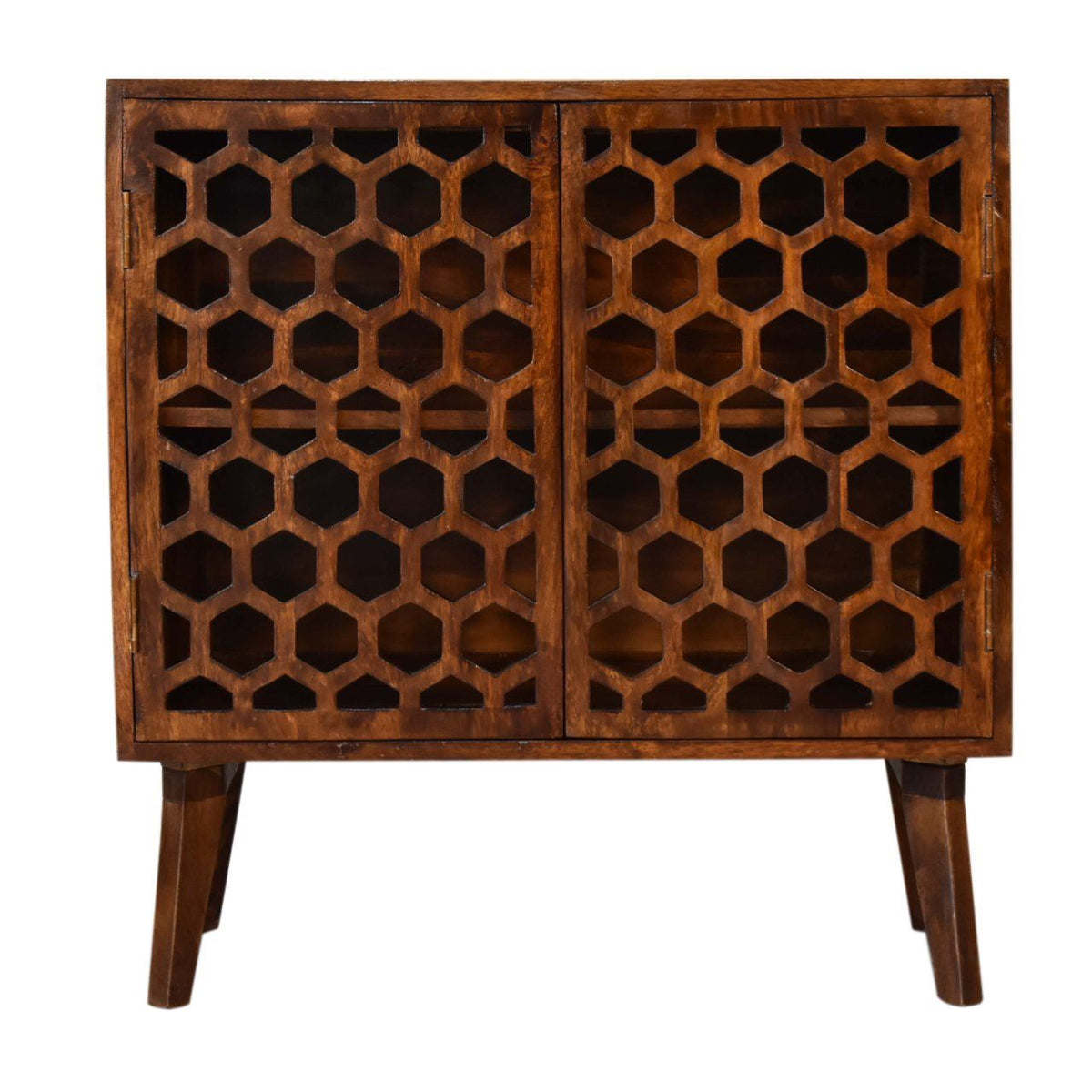 Artisan Chestnut Comb Cabinet
