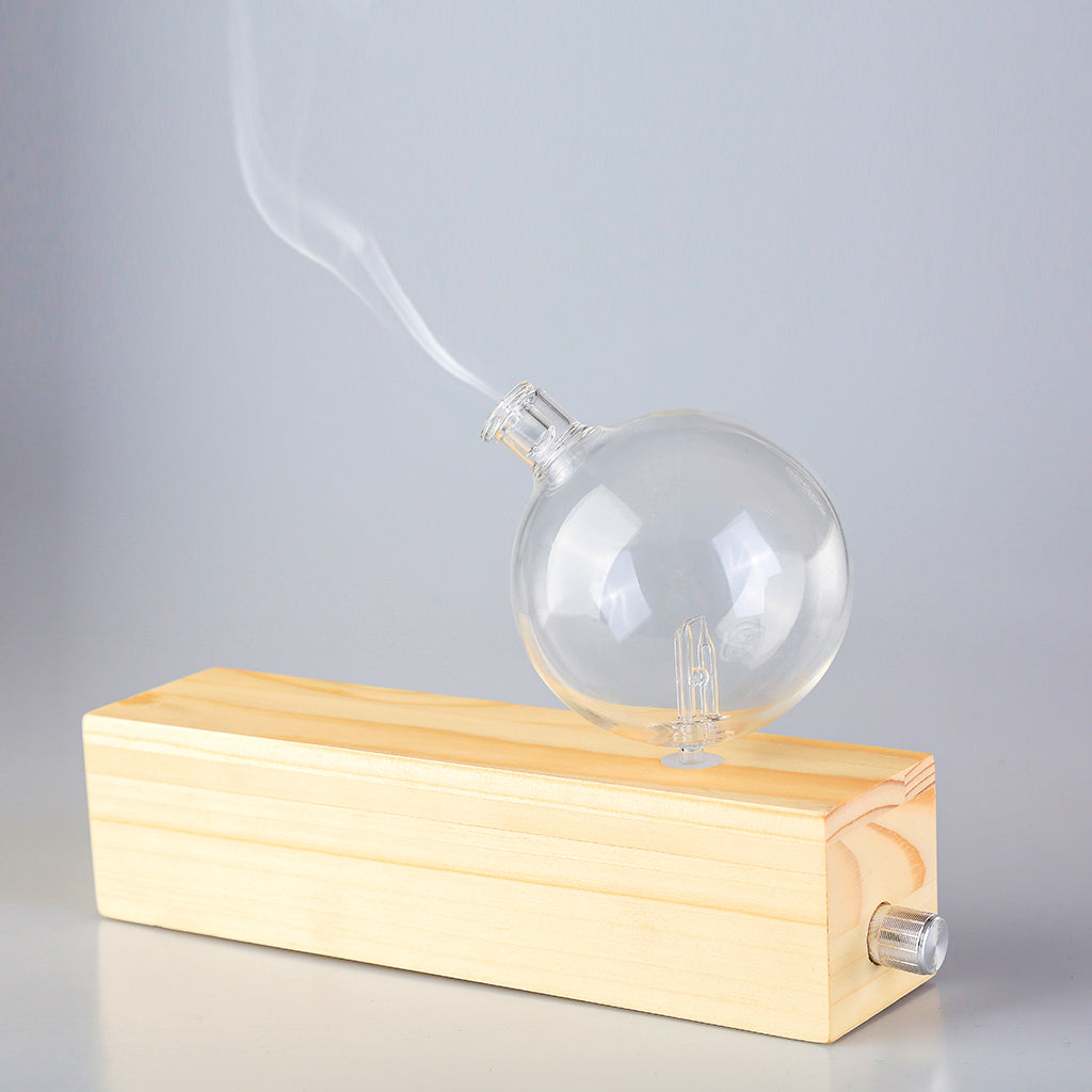 Geo Series "Oblong" Nebuliser | Waterless Aroma Diffuser | No Plastics Pure Essential Oil Diffusing
