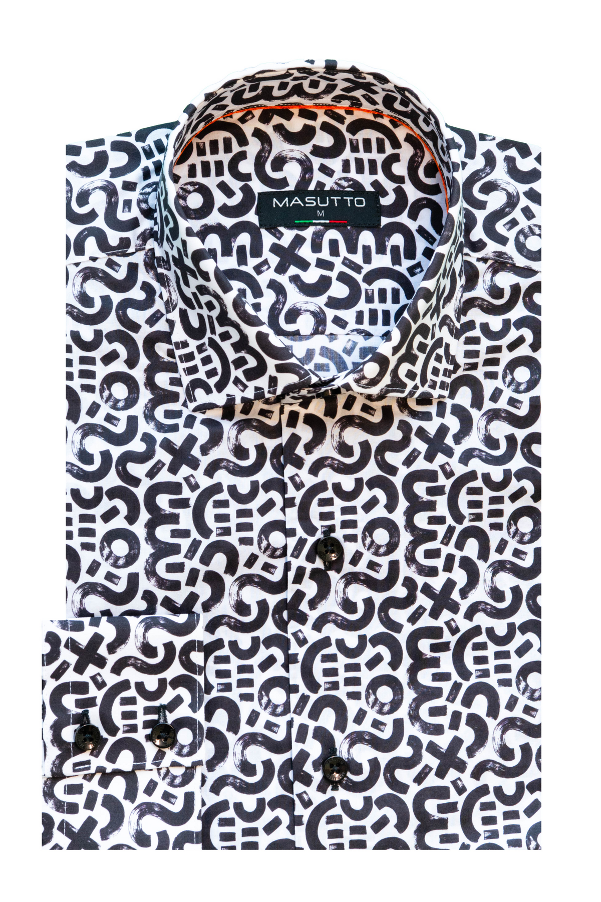 MASUTTO PAKIN/18 LONG SLEEVE BUTTON DOWN SHIRT