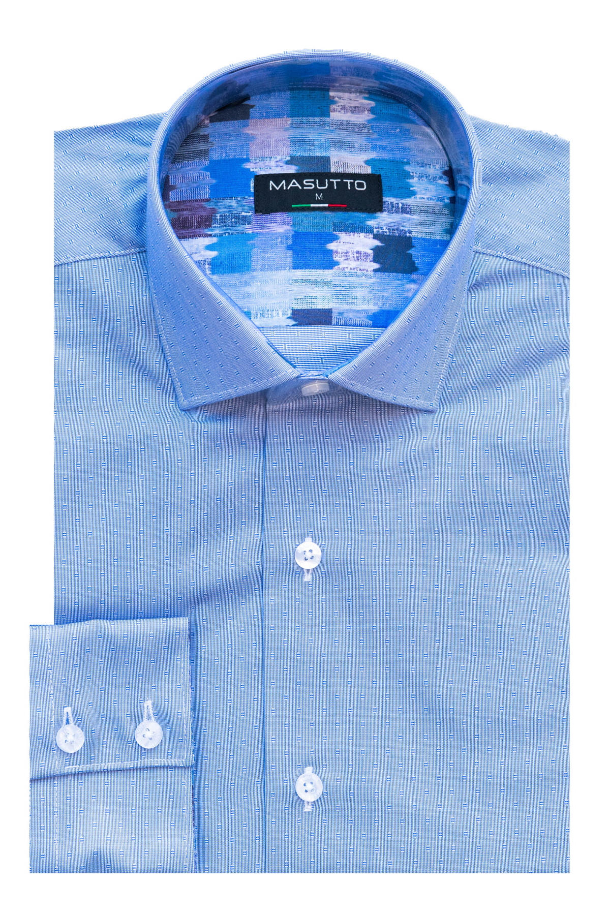 MASUTTO SUERO/02 LONG SLEEVE BUTTON DOWN SHIRT