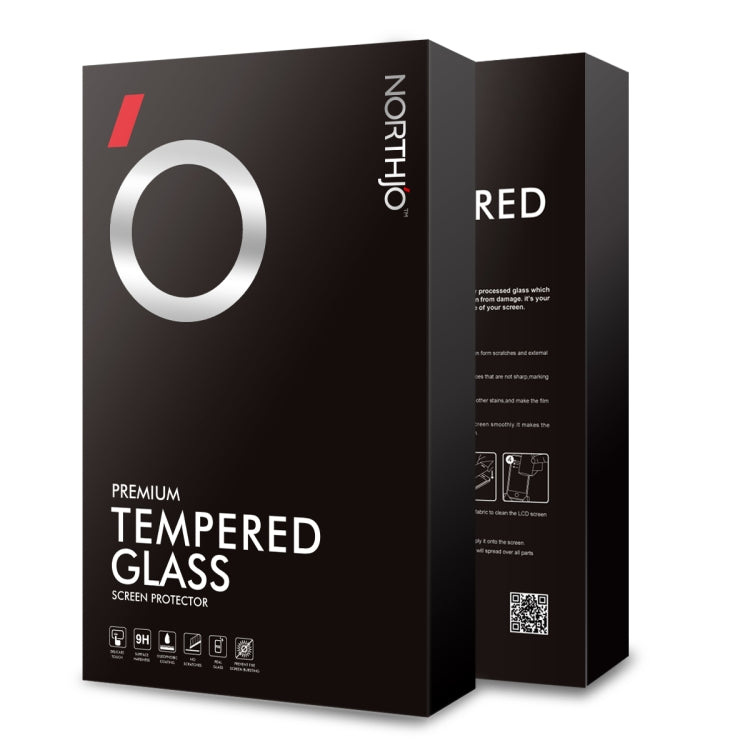 NORTHJO 2pcs Tempered Glass Film with Installation Frame - For iPhone 16 Pro