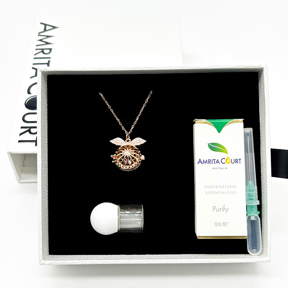 Angel Ball Aroma Necklace | Energy & Healing | Diffusing on the go | Gift for her