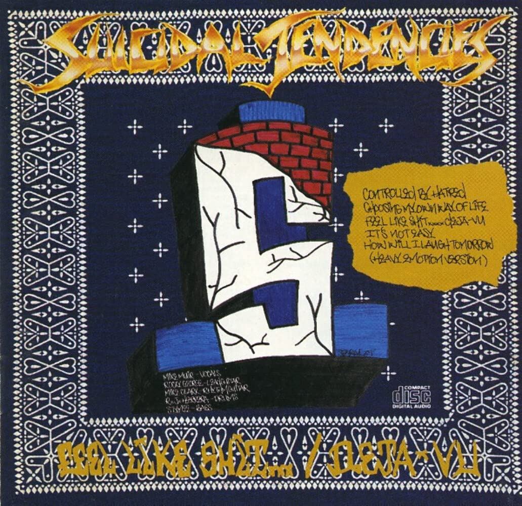 SUICIDAL TENDENCIES - Controlled By Hatred / Feel Like Shit... Deja Vu (Fruit Punch) Vinyl