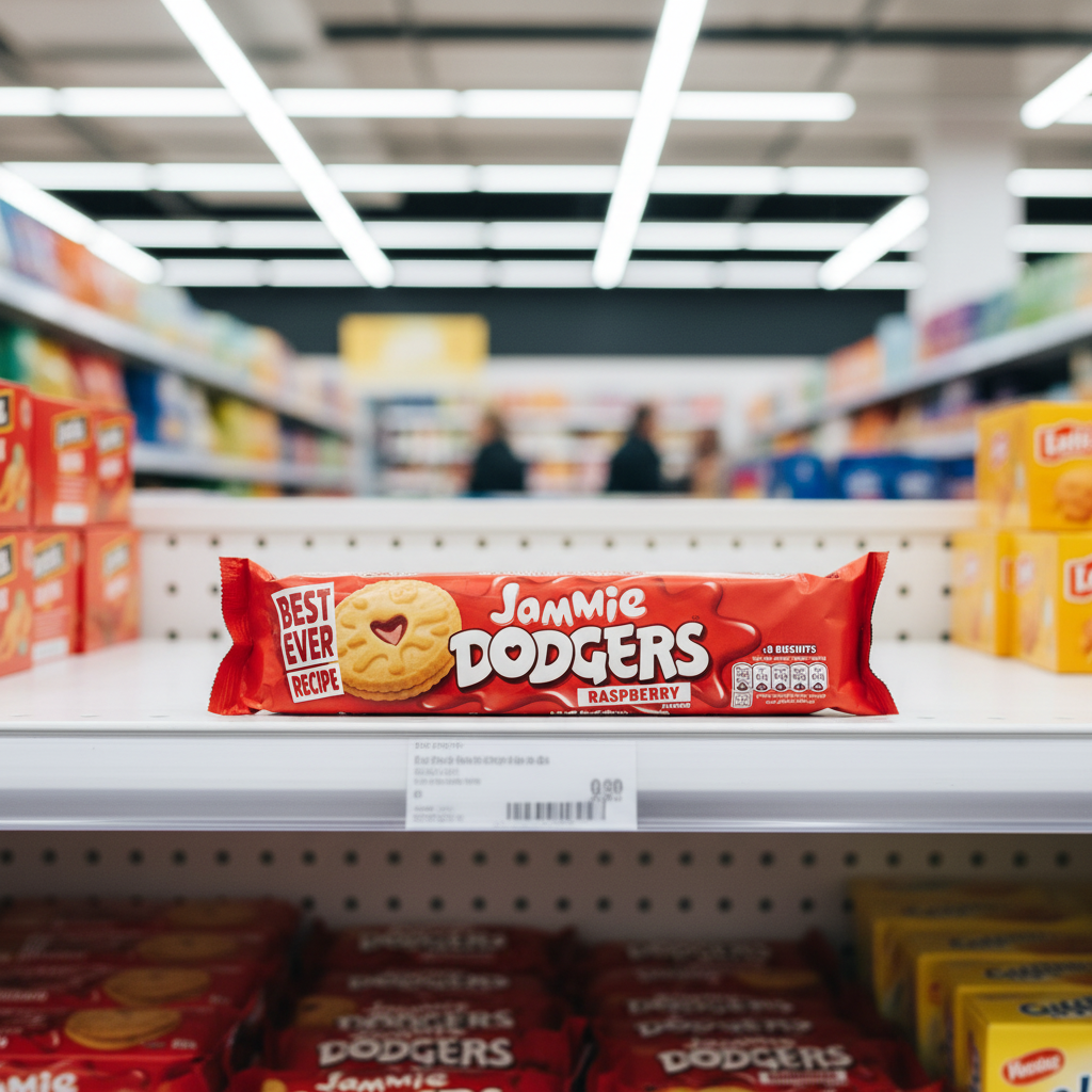18 x Jammie Dodgers 8 Kekse Himbeergeschmack 140G