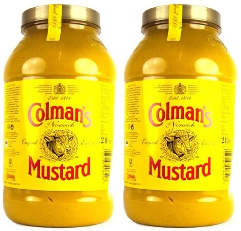 2 x Mostaza inglesa original Colman's 2.4Kg