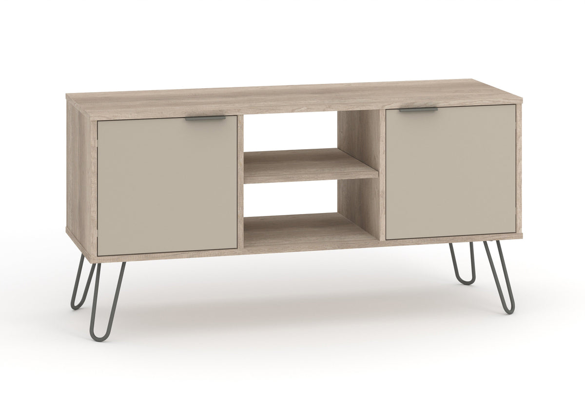 Augusta Driftwood 2 Door Flat Screen TV Unit
