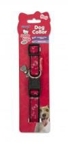 Hello Kitty Premium Bow Design Dog Collar 2 X 40-56cm Medium