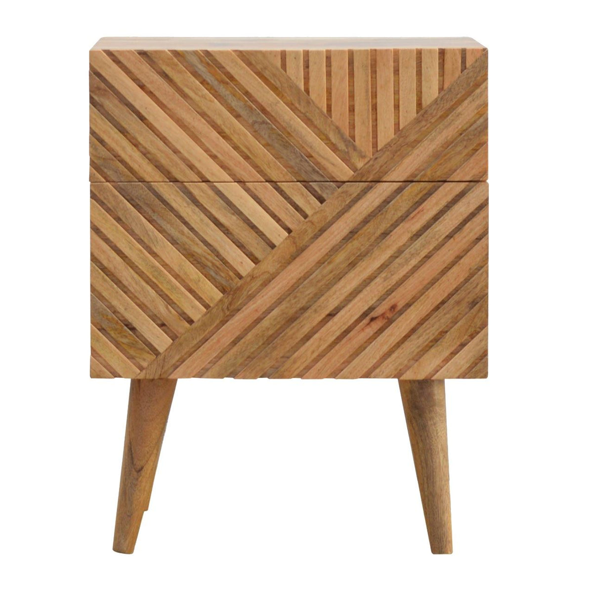 Artisan Lille 2 Drawer Bedside Table
