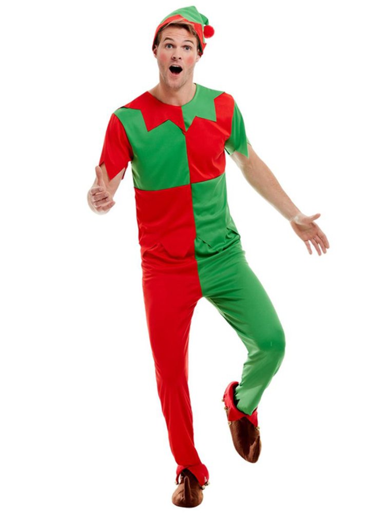 Festive Elf - Adult Costume