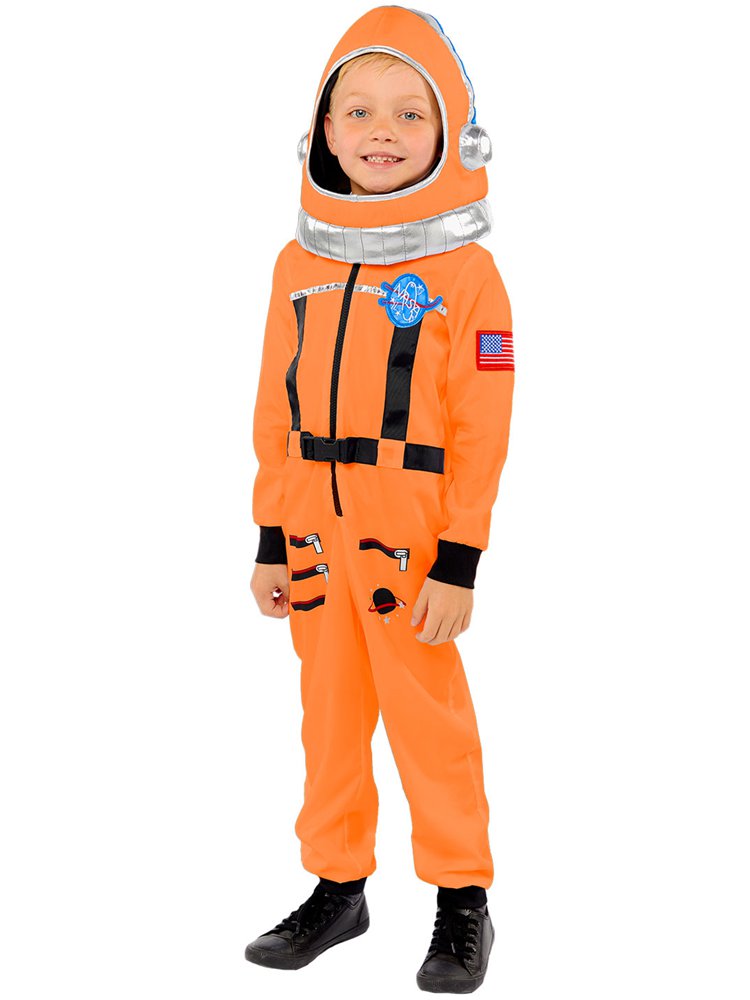 Orange Space Suit - Child Costume