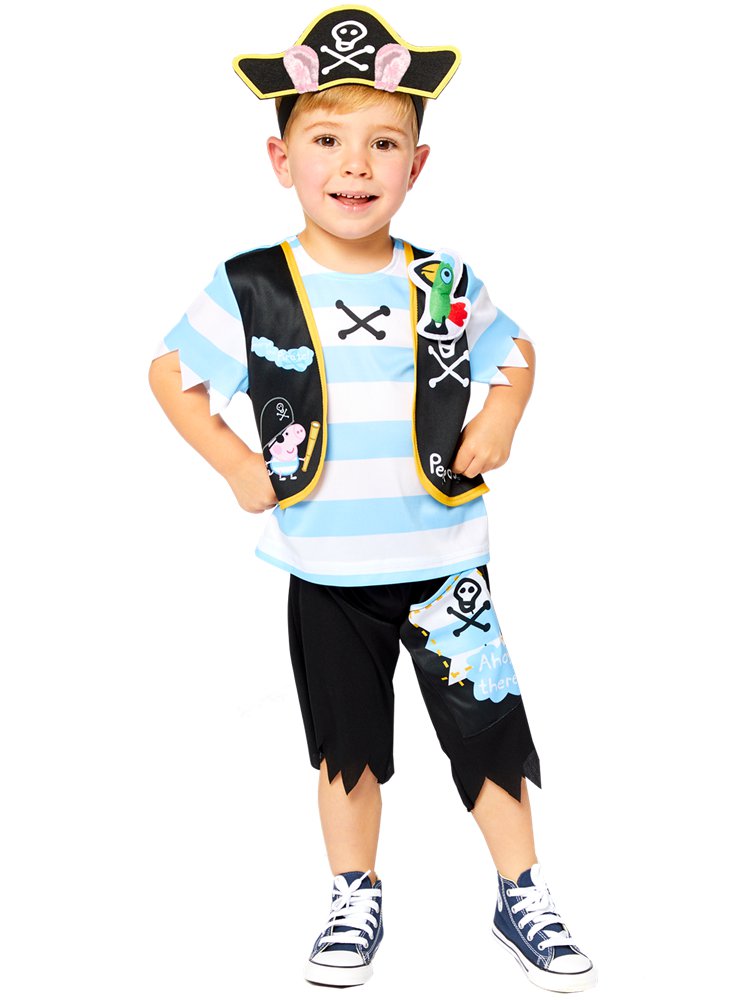 Peppa Pig George Pirate - Toddler and Child Costume