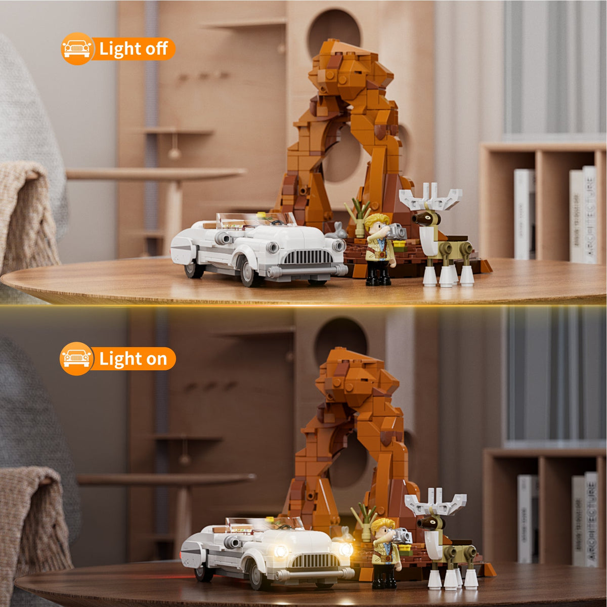 LUMIBRICKS - FUNWHOLE Hirschübergang F9053