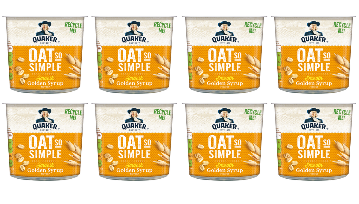 8 x Oats So Simple Express Pot Sirup 57G