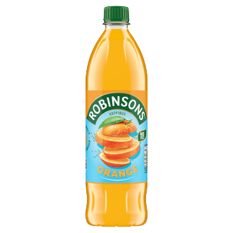 12 x Orange Robinsons 1Lt (No Sugar)