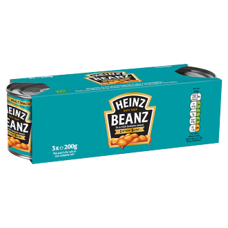 Heinz Baked Beans 200g — 24 Cans (8 x 3 Pack)