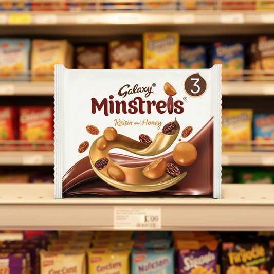 Galaxy Minstrels 3-Pack 126g | Case of 12 | Bulk Chocolate Buy