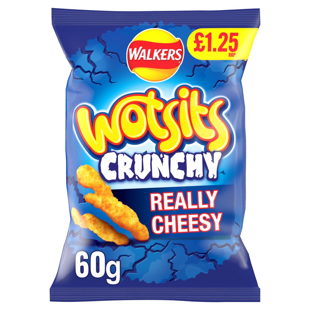15 x Wotsits Crunchy Cheese - 60g