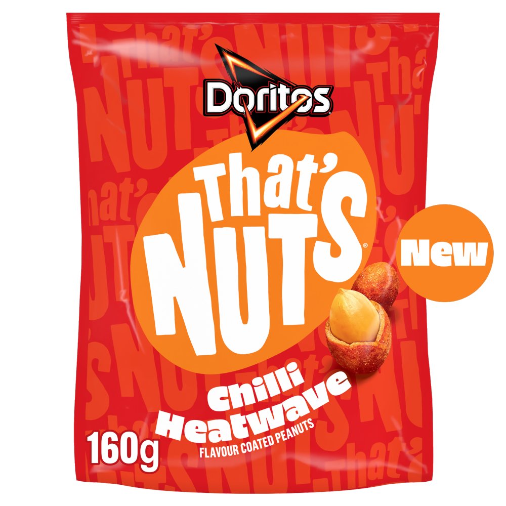 8 x That's Nuts Doritos Chilli Heatwave - 160g