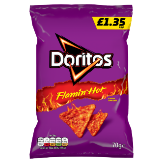 15 x Doritos Extra Flamin Hot – 70 g