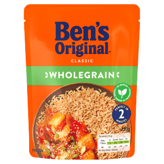 6 x Ben's Original Wholegrain Microwave Rice 220g