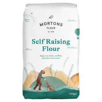 10 x Harina con levadura Morton's 1.5Kg