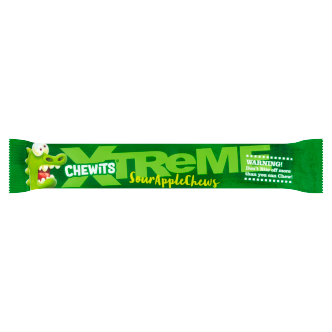 24 x Chewits Xtreme saurer Apfelriegel