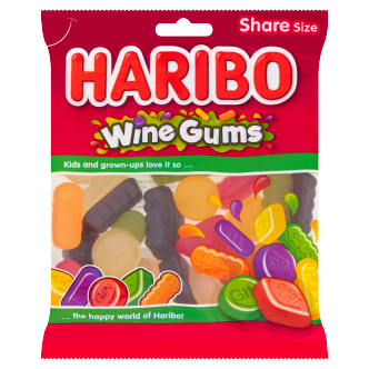 12 x Haribo Gominolas de Vino 160 g