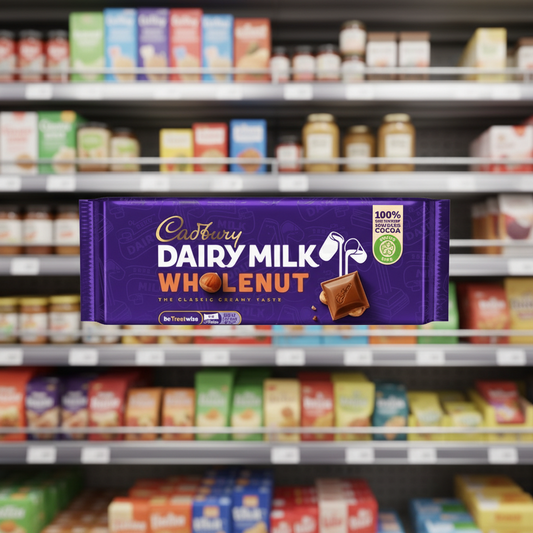 Cadbury Wholenut Schokoriegel (55g)