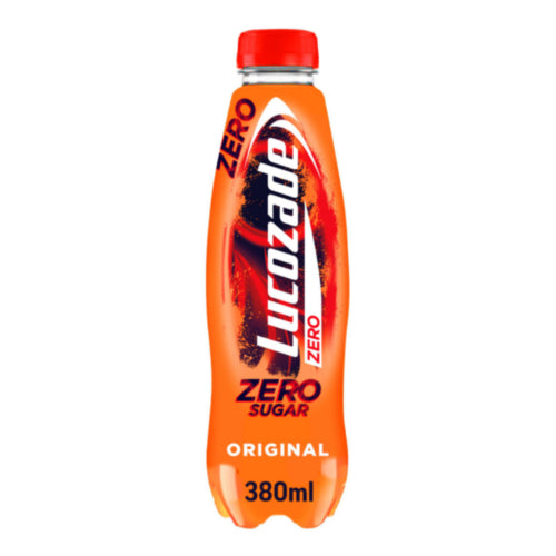 Lucozade Zero Original 380ml – Case of 24