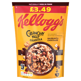 6 x Kellogg's Crunchy Nut Granola - 380 g