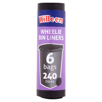 20 x Forro para cubo de basura Killeen (paquete de 6)