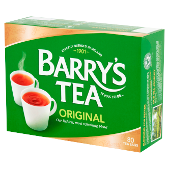 6 x Bolsitas de Té Barrys Original Blend de 80 unidades