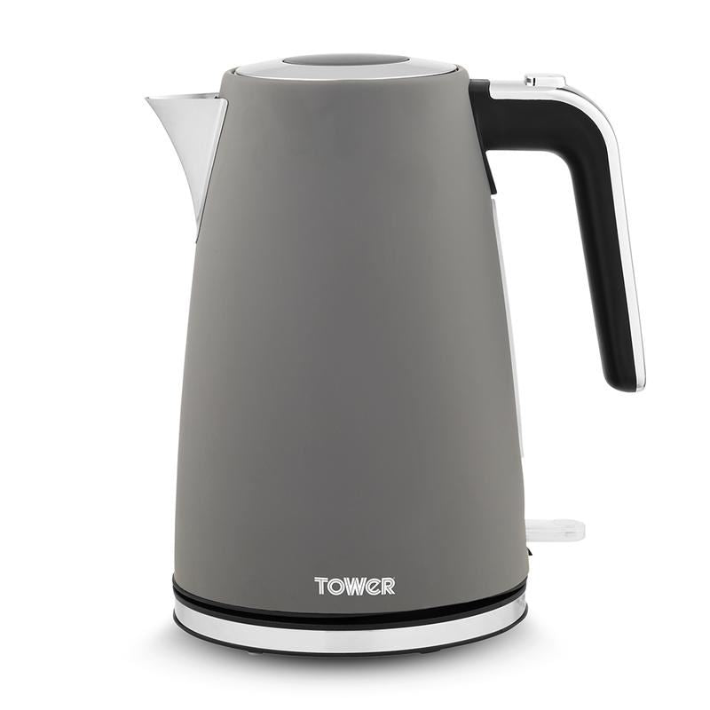 Tower Ash 1.7L 3KW Grey Jug Kettle UK Plug