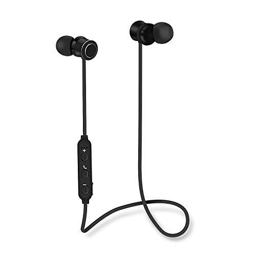 Groov-e GVBT1200BK Metal Buds Wireless Bluetooth Earphones - Black