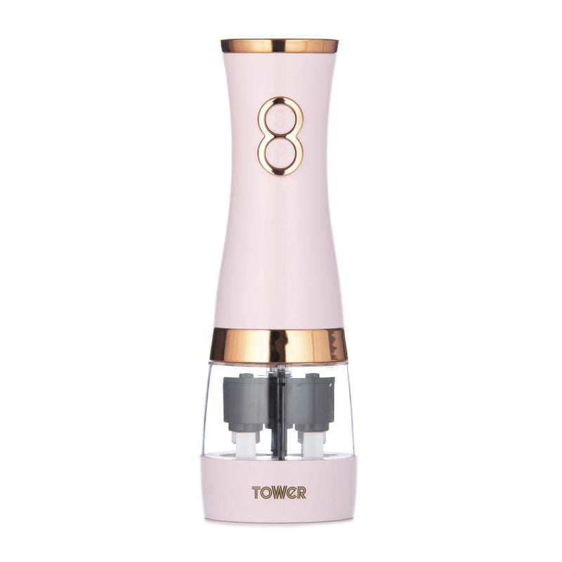 Tower Cavaletto Duo Pink & Rose Gold Salt & Pepper Mill