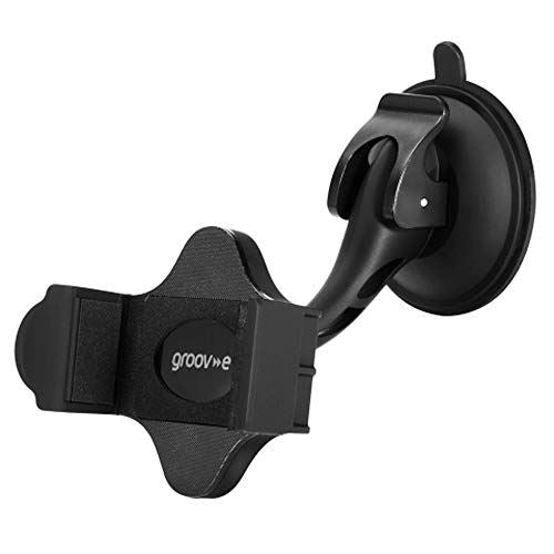 Groov-e GVWM2BK Window Mount Universal Cradle for your Mobile Device
