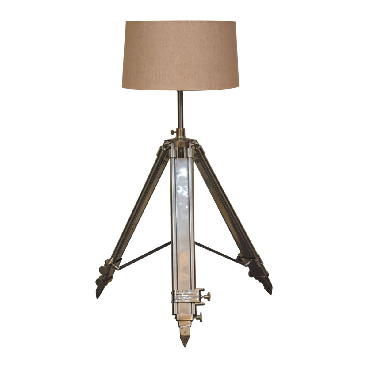 Artisan Chrome Tripod Lamp
